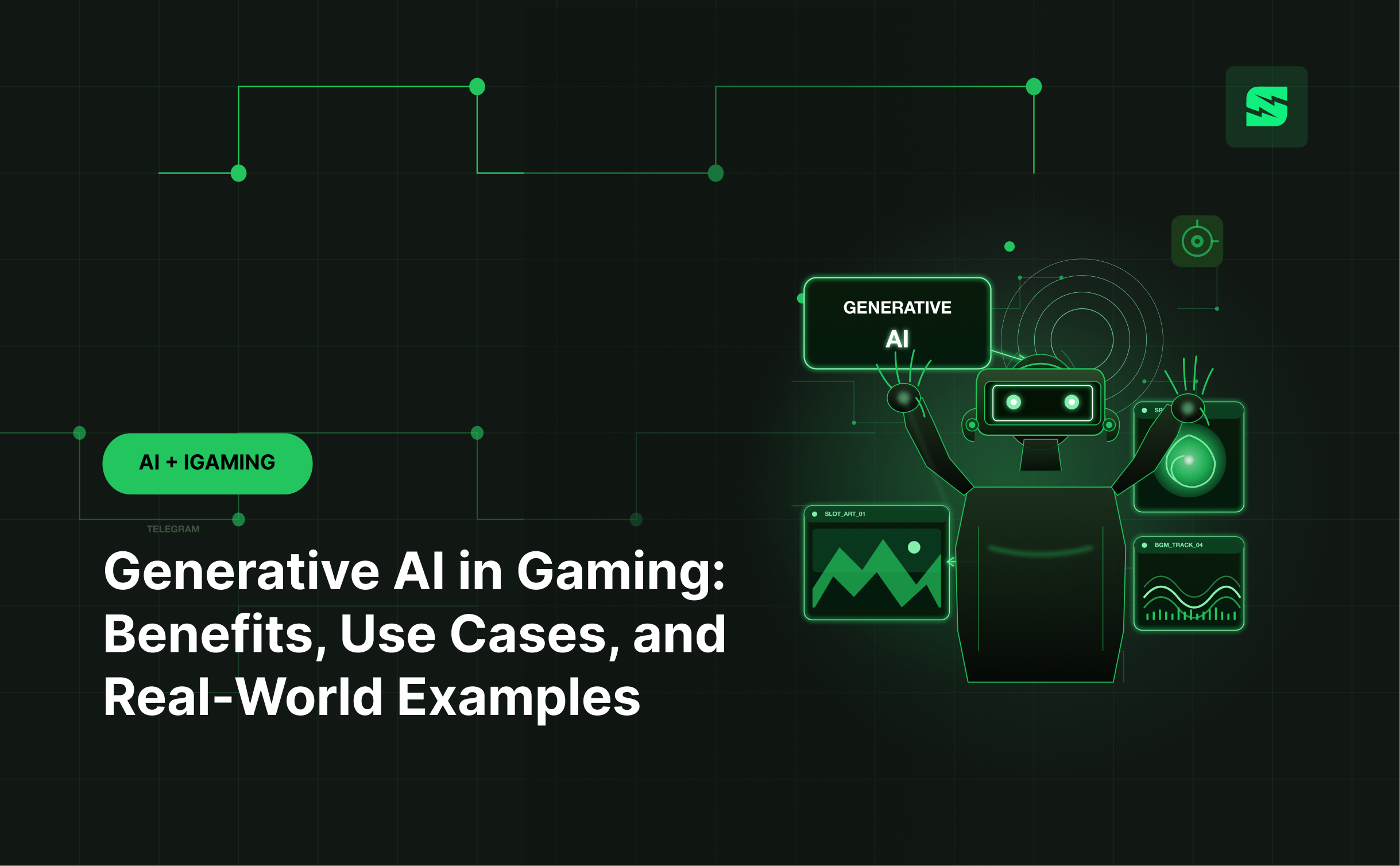 Generative AI in Gaming: Benefits, Use Cases, and Real-World Examples